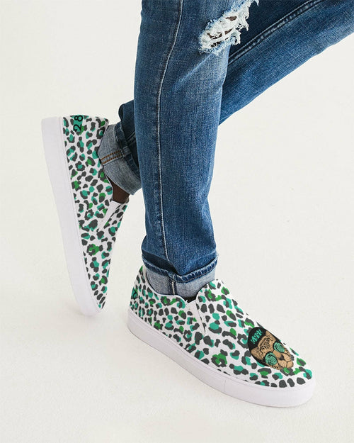 2882Sport™ Tropics of Oz - Into The Wild Men's Cheetah Slip-On Canvas